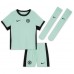 Otroški Nogometni dresi Chelsea Mykhailo Mudryk #10 Tretji 2023-24 Kratek Rokav (+ Kratke hlače)